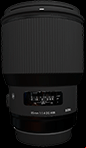 sigma 85 mm f 1,4 dg hsm art objektiv für canon-kamera
